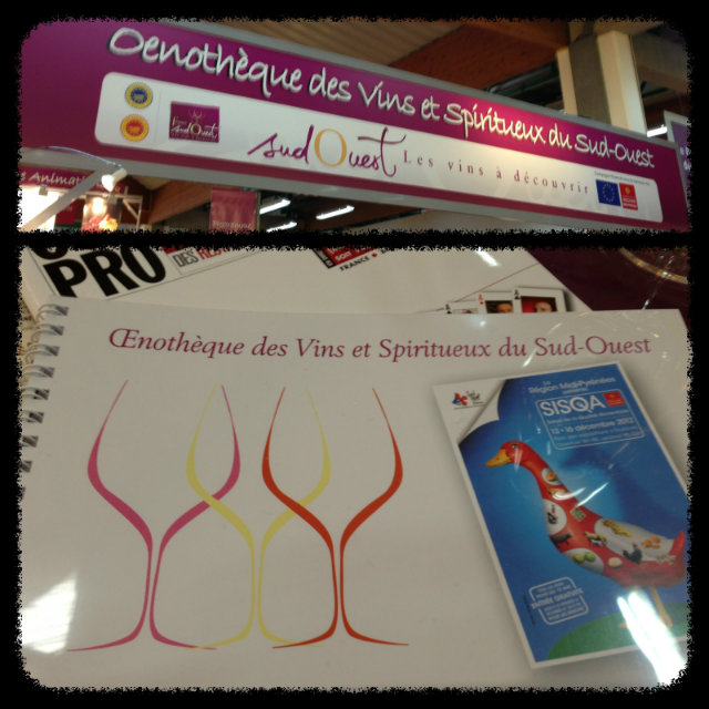 Oenotheque des vins du sud ouest - SISQA 2012