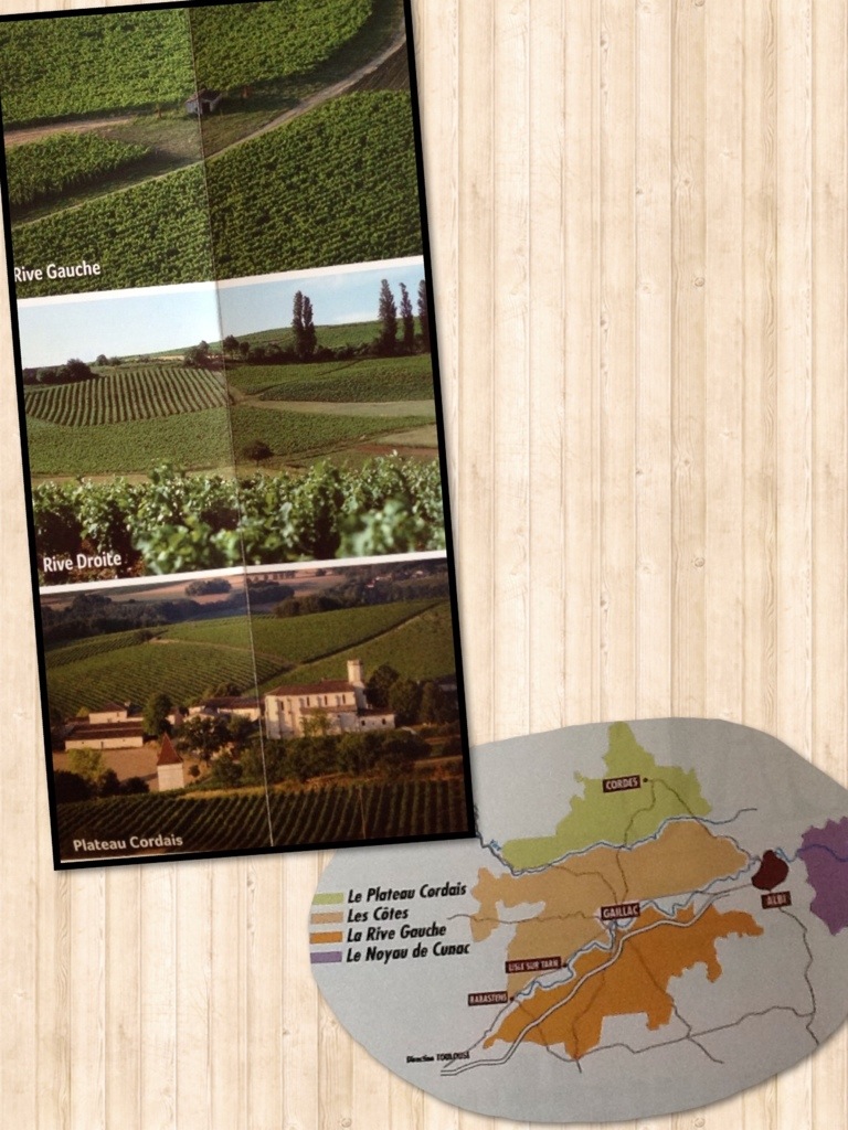 3 terroirs du vignoble de Gaillac - Dépliant Route des Vins de Gaillac