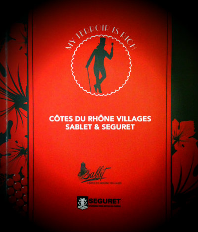 Soirée Sablet et Séguret - OFF  salon Découvertes en Vallée du Rhône 2013 - DVR2013