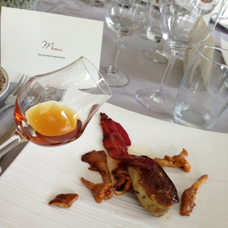 Armagnac-et-escalope-de-foie-gras-du-Gers-au-Chateau-Bellevue-Cazaubon-Armagnac