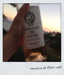 Rosé - domaine de Pietri - Corse