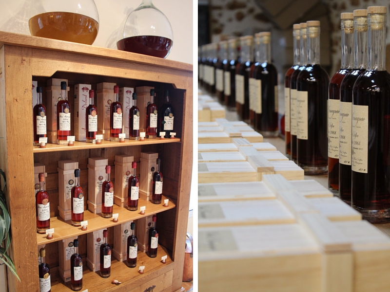 Au caveau de la Maison Delord - Armagnac