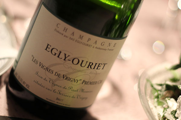 Champagne-Egly Ouriet pour le 31