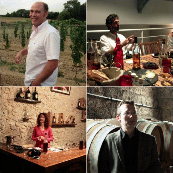 Portraits de producteurs d'Armagnac évoqués sur Very Wine Trip