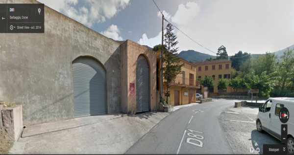 Google Street View du caveau Devichi