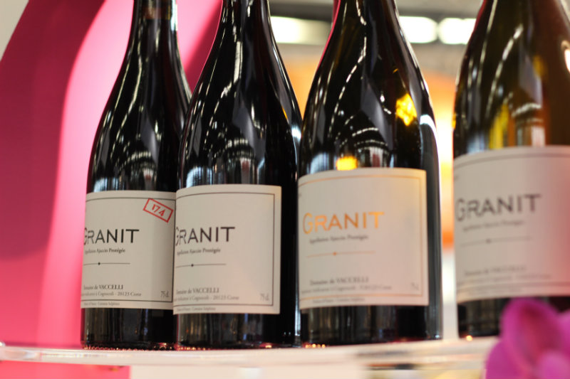 Cuvees Granit Domaine de Vaccelli - Vinexpo2015