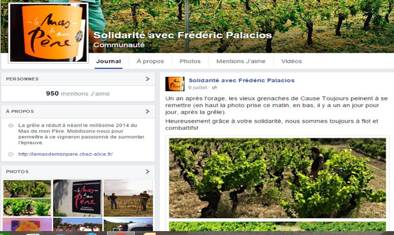 Visuel Page FB Solidarite avec Frederic Palacios
