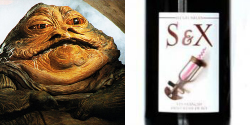 Accords vins et Star Wars - Jabba the Hutt - S&X Henri Milan