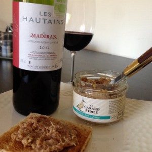 Bouteille de Madiran + Rillettes Canard Etoile