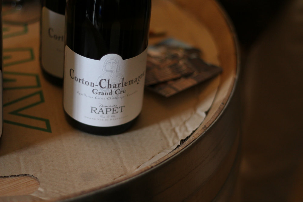 Corton Charlemagne - domaine Rapet - Grands Jours de Bourgogne 2016