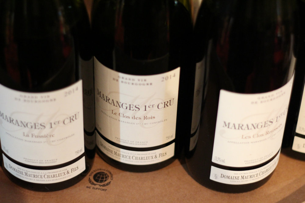 Vins du Domaine Charleux Maurice et fils - Grands Jours de Bourgogne 2016