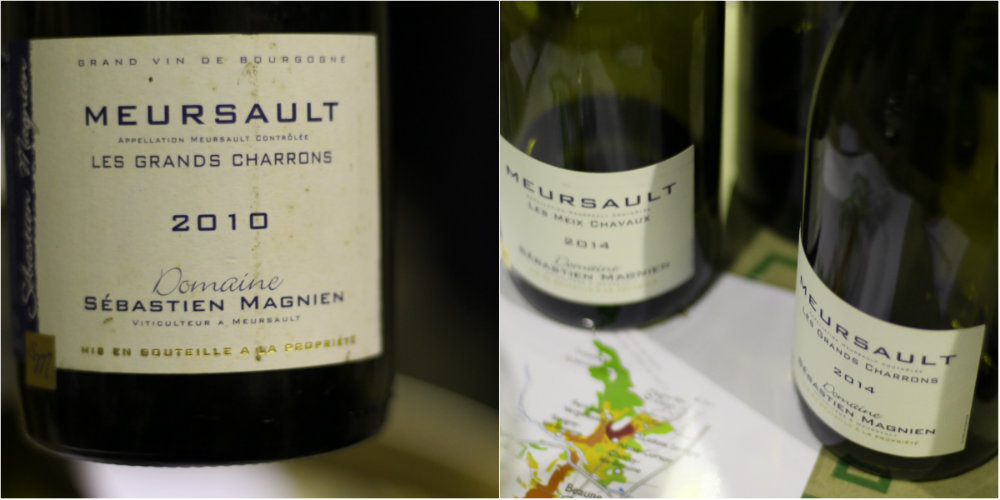Vins du domaine Sébastien Magnien - Meursault - Grands Jours de Bourgogne 2016