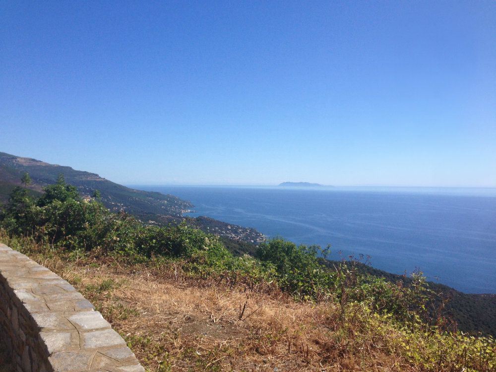 Vue sur ile de Capraia