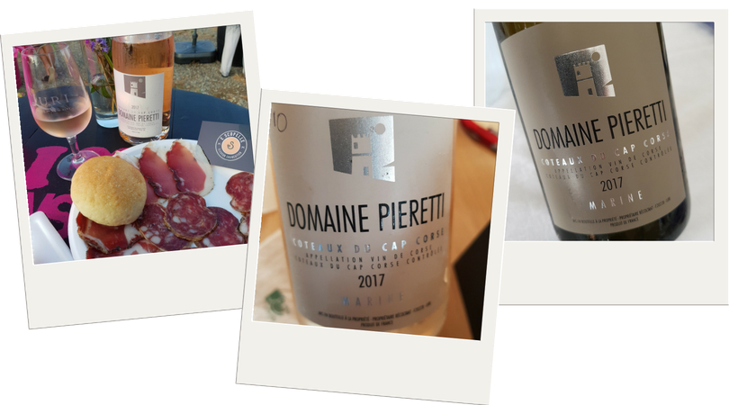 Vins rosés et blanc domaine Pieretti