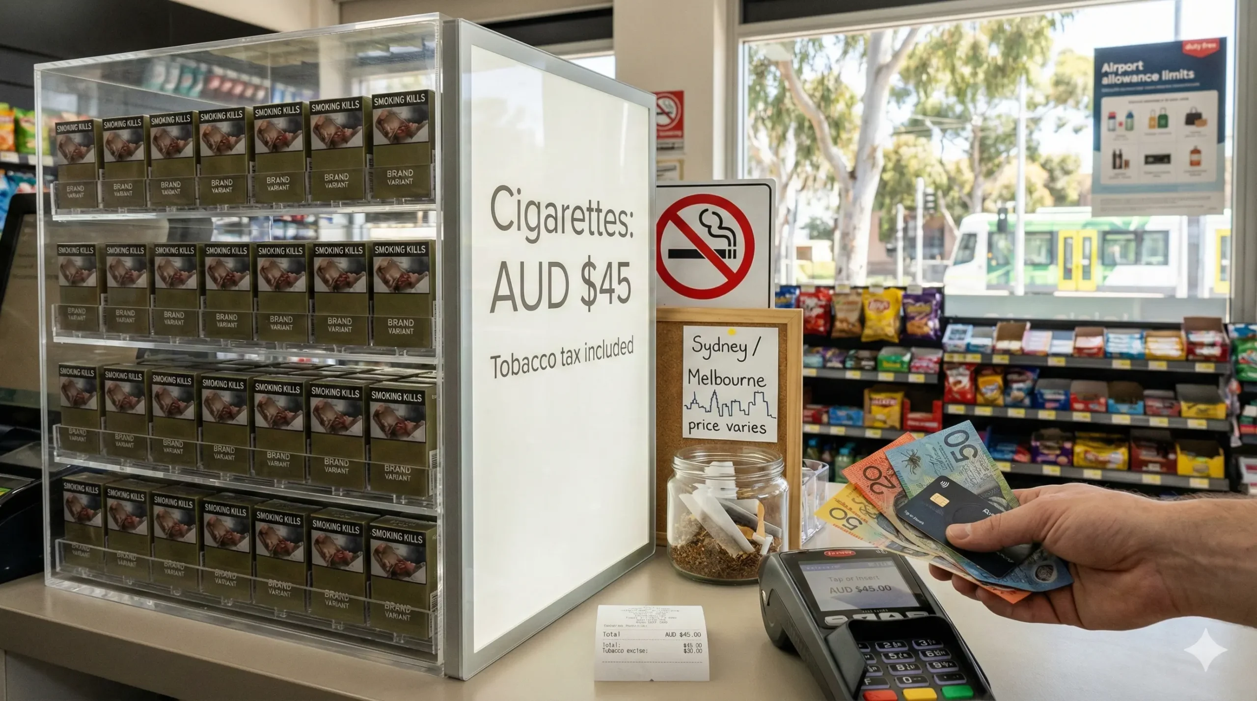 prix cigarette australie
