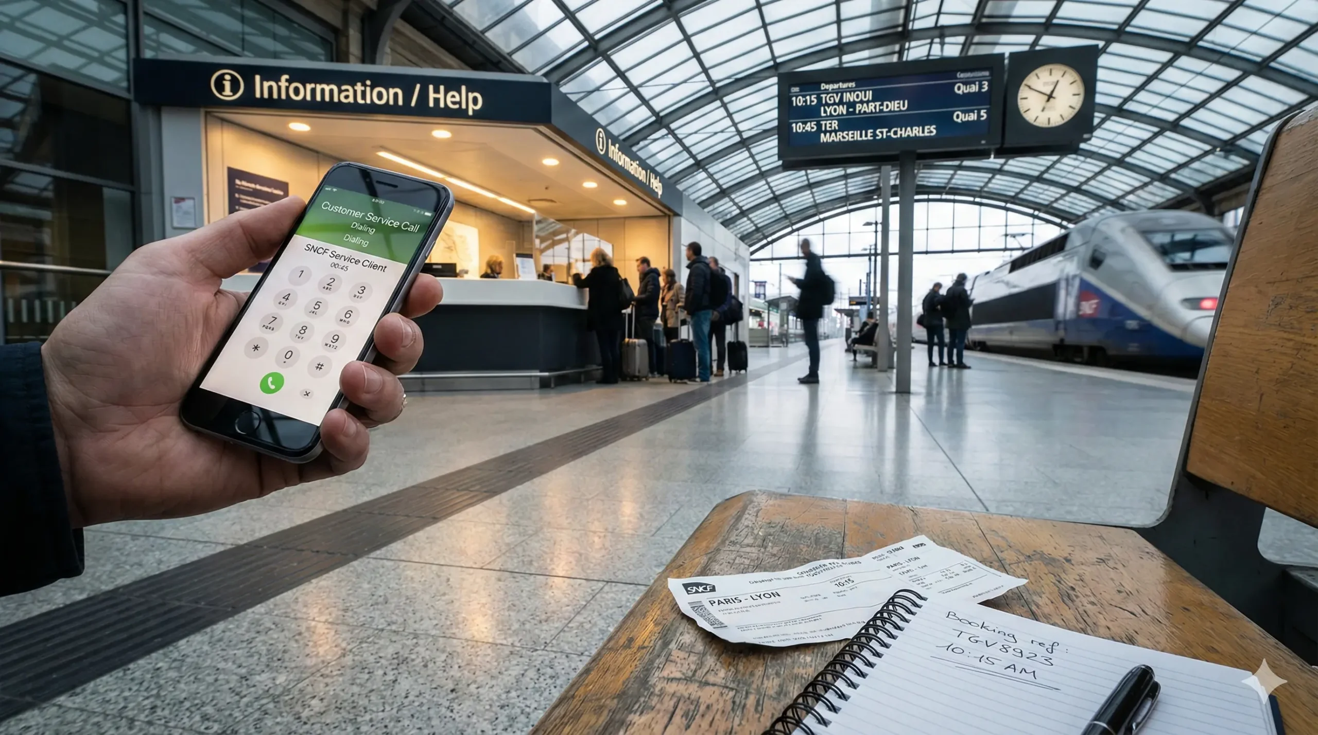 contacter la sncf par téléphone